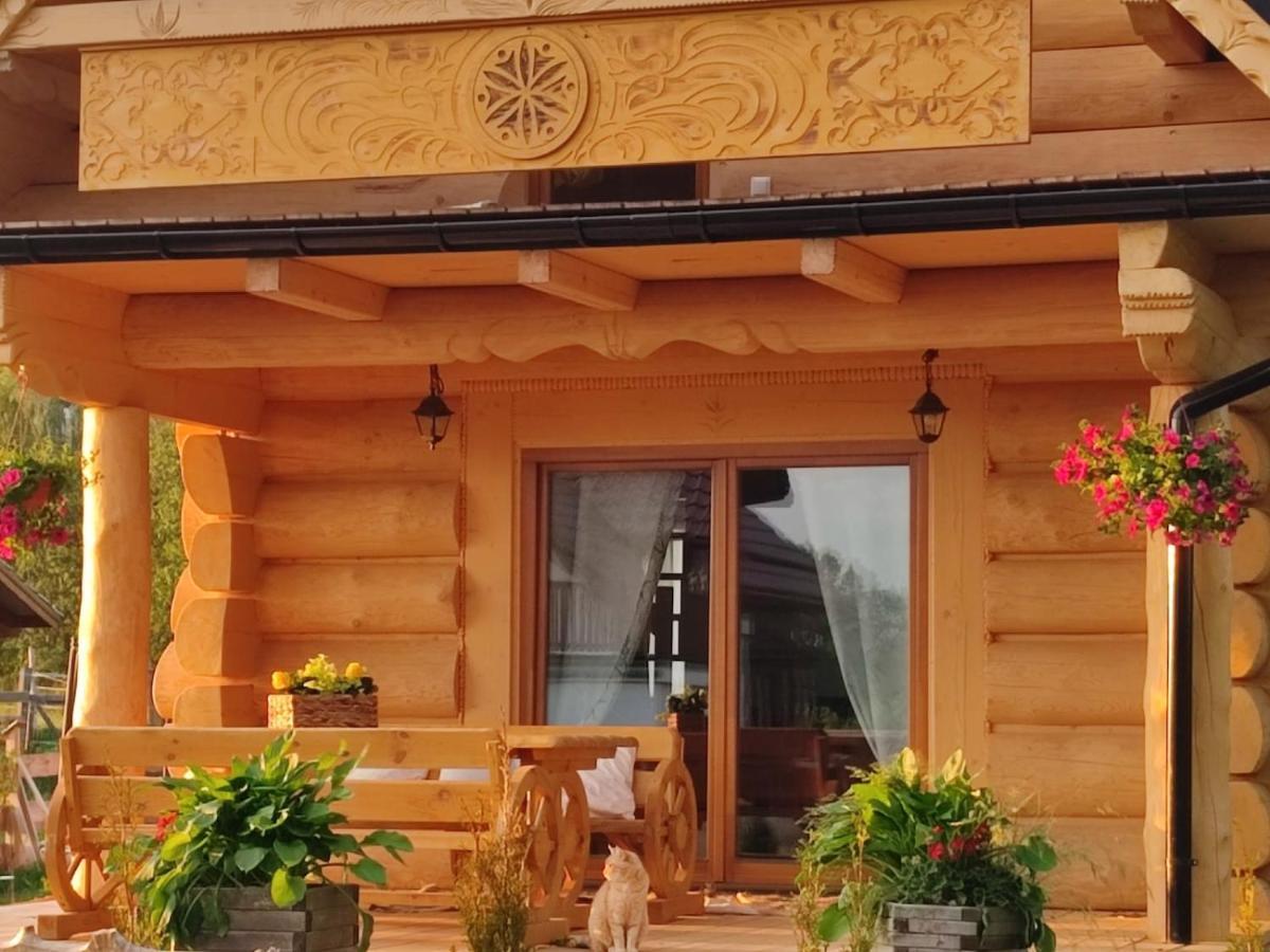 Sudecki Dym Z Kominkiem Kolo Karpacza. Agroturystyka ヤノビツェ・ビエルキエ エクステリア 写真
