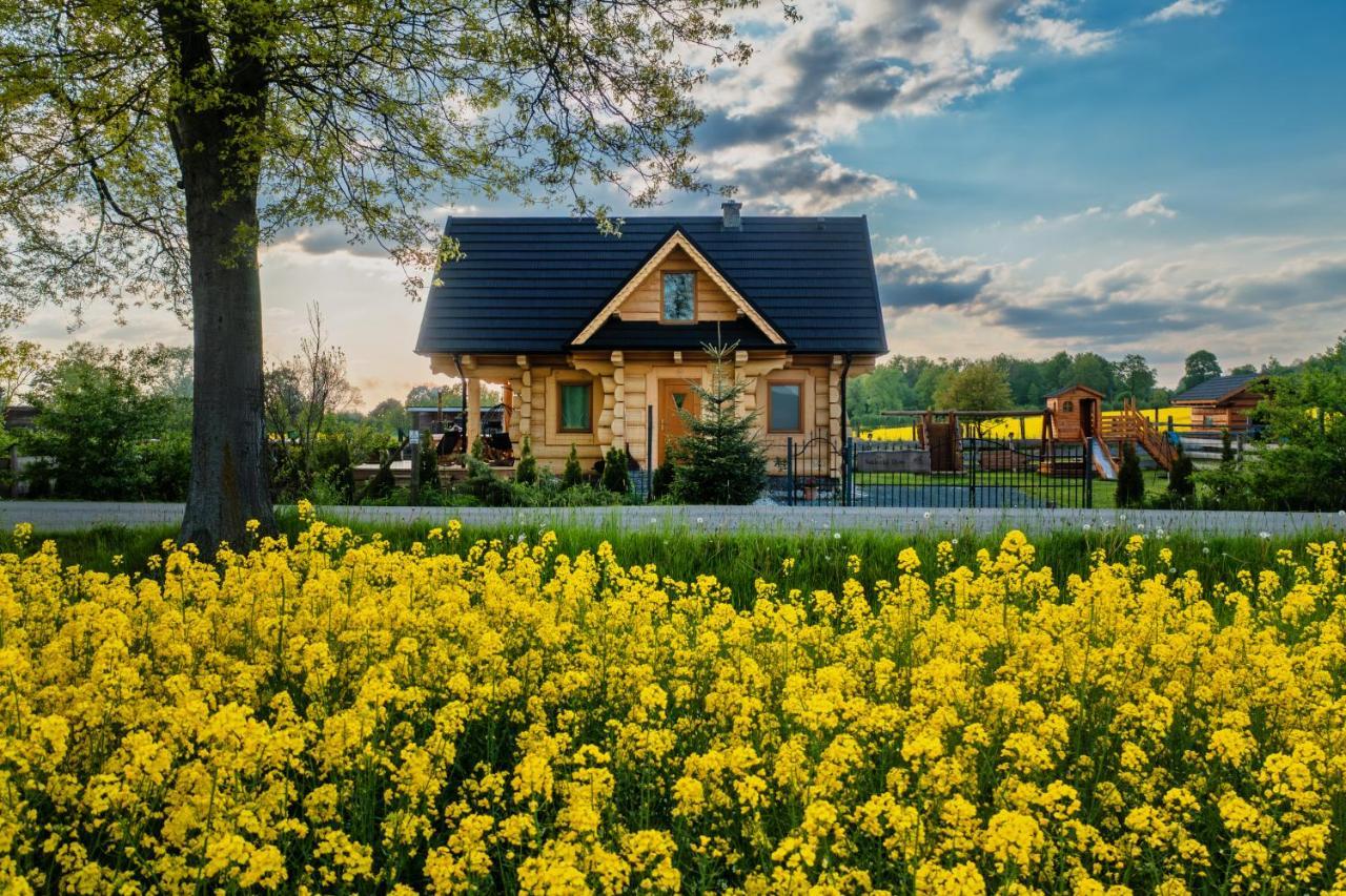 Sudecki Dym Z Kominkiem Kolo Karpacza. Agroturystyka ヤノビツェ・ビエルキエ エクステリア 写真